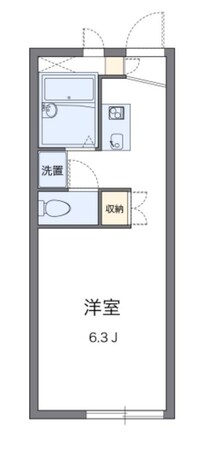 レオパレス東峰第3の物件間取画像